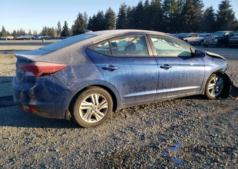 2020 Hyundai Elantra Sel from USA, damaged, VIN 5NPD84LF2LH575628